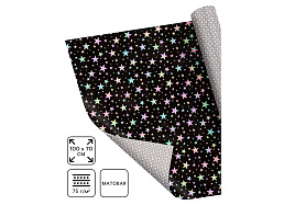 Бумага упаковочная 7840577 Звезды 70*100см (1л)