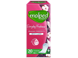 Прокладки ежедн.Molped 20шт.нормал