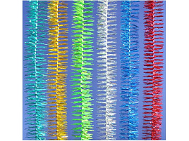 Мишура №17 М-121 красная