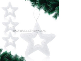Подвеска пластик Звезда 4шт S0825