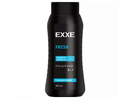 Гель для душа мужской EXEE 2в1 400мл М Active Тонизирующий