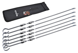 Набор шампуров 45см в чехле 6шт. ST45101421