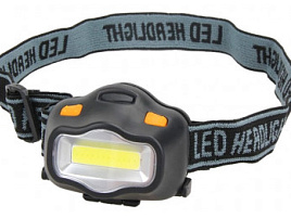 Фонарь налобный от батареек CH-2018