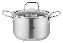 Кастрюля нержавейка 1,8л ML-5016 Millet Diva индукция