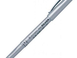 Маркер Centropen 2690/1 серебряный перман.