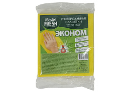 Салфетки для кухни Мастер Фреш 3шт Эко универсал 30*34