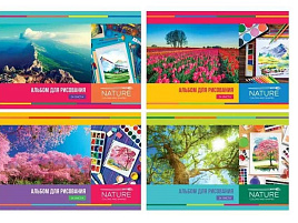 Альбом для рисования 24л. BG АР4ск24 12002 "Мое вдохновение", эконом