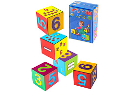 Кубики 6шт К06-9743 Я учусь считать