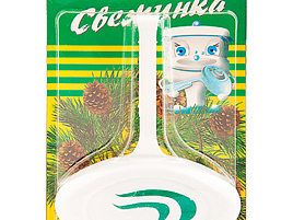 Блок для унитаза блистер Свежинка 40г.Лесной 0067
