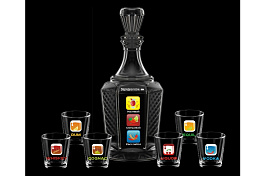 Набор для водки 7пр 1232-Д IDrink