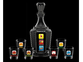 Набор для водки 7пр 1232-Д IDrink