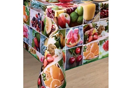 Клеенка столовая Dekorama 1,40*20 ПВХ не ткань фрукты 106А/8145