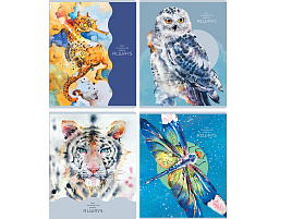 Тетрадь 96л.  Т5ск96_лм 11122 "Мир вокруг", матовая ламинация