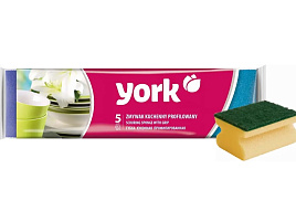 Губка для посуды York Профи 5шт.