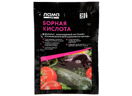 Удобрение Борная кислота для ягод,цветов,фруктов Лама торф 50г 5040