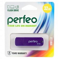 Флеш-драйв Perfeo USB 32Gb C05 фиолетовый