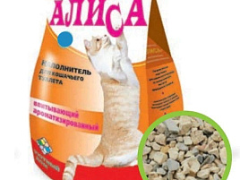 Наполнитель для кошачего туалета Алиса впитывающий 4,6л 8368