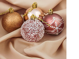 Набор шаров 6см 3259785 Делия 20шт