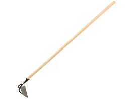 Тяпка нержавеющая сталь 200*65 с черенком 011020-1