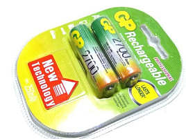 Аккумулятор GP R6 2700mA (20) 2bl