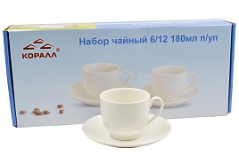 Сервиз чайный 12пр RY180-WH/7647