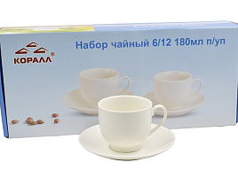 Сервиз чайный 12пр RY180-WH/7647