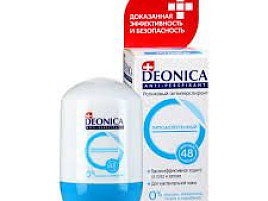Дезодорант Deonica женский 50мл.Невидимый антиперспирант ролик