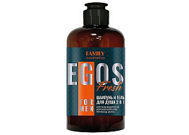 Гель для душа мужской  Family Egos 470мл Fresh