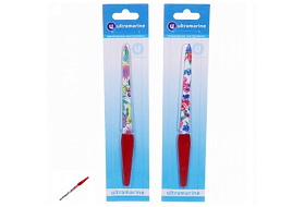 Пилочка для ногтей 865-995 Ультрамарин Цветы металл