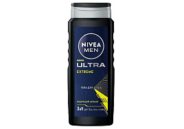 Гель для душа мужской Nivea Ультра Экстрим М 500мл 2в1 М