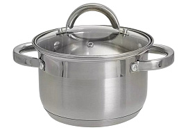 Кастрюля нержавейка 8,5л Millet M-4026/4537 индукция