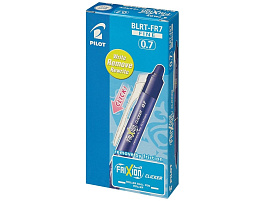 Ручка Пиши-Cтирай Pilot BLRT-FR-7-L гелевая автоматическая "Frixion" синяя, 0,7мм, грип