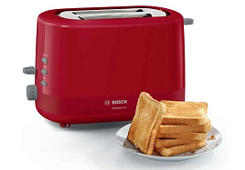 Тостер BOSCH TAT3A114красный