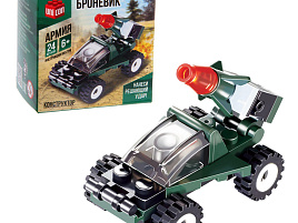 Конструктор Брик 1355195 Армия. Броневик 24дет