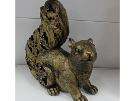 Статуэтка ИР-80 Белка Снежинка черн/золото