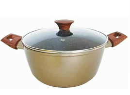 Кастрюля литой алюминий 3,9л WR-1880 Dorato