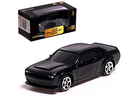 Машина металлическая 7335837 DODGE CHALLENGER SRT DEMON черный