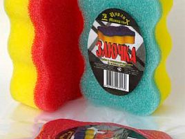 Губка банная Злючка массажн(вакуум)