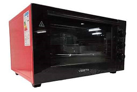 Жаровочный шкаф VESTA MP-V 2342 E черно-красная