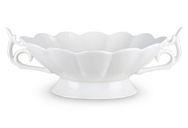 Блюдо керамика 26,5*18см 5843 на ножке