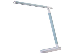 Лампа настольная офисная KD-845 С16 Camelion мятный+белый, LED 9794