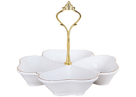 Менажница керамика LTBH-P1619-A Снежная королева