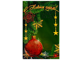 Пакет металлизированный 25*40 НГ Шар 9228433