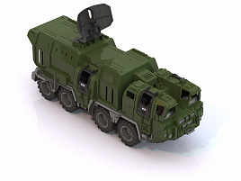 Автомобиль 257/1Н Военный тягач Щит с кунгом