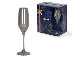 Бокал для вина P1564 СЕЛЕСТ СИЯЮЩИЙ ГРАФИТ 160мл