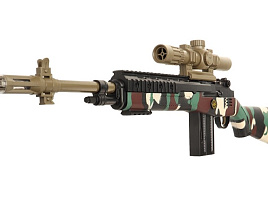 Винтовка на батарейках 2190669 свет, звук, вибрация