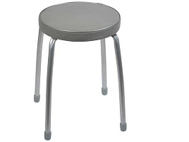 Табурет ТФ02/ТС Фабрик 2 круглое сиденье темно-серый 1670