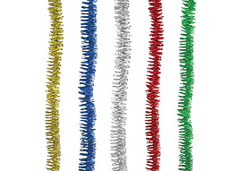 Мишура №23 М-132 аквамарин