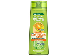 Шампунь Фруктис 250мл Ламирование и блеск(Гарнье)