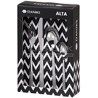 Набор столовых приборов DANIKS 24пр Alta картон.коробка 347191/8384